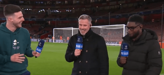 The pundit was left red-faced