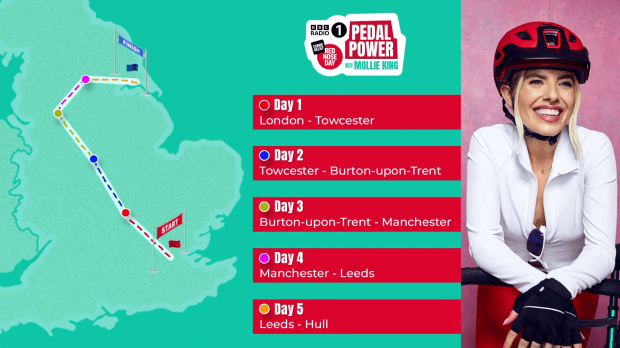 Mollie is taking on the huge challenge to raise cash for Comic Relief