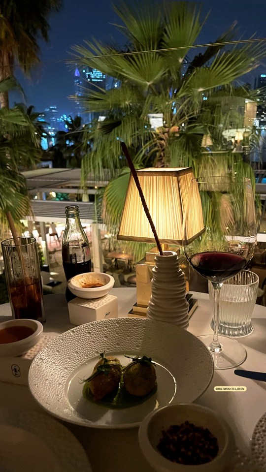 Maura has treated fans to a glimpse of her Dubai getaway on Instagram