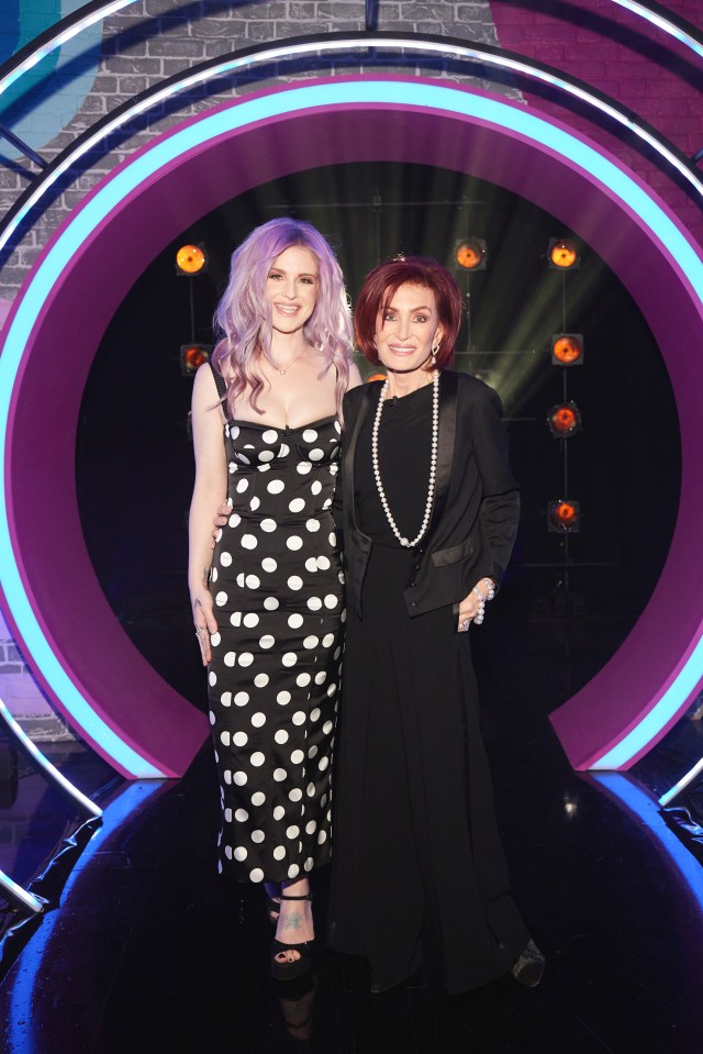 Sharon was delighted to be reunited with her daughter Kellie upon her eviction from the house