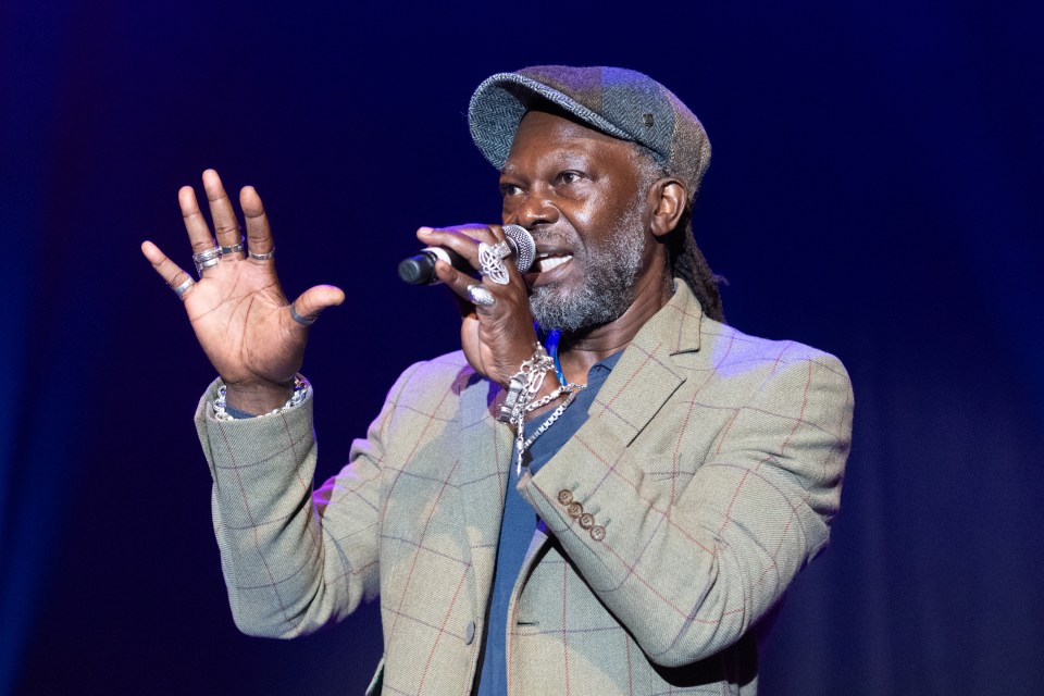 The reggae musician put on a performance for housemates