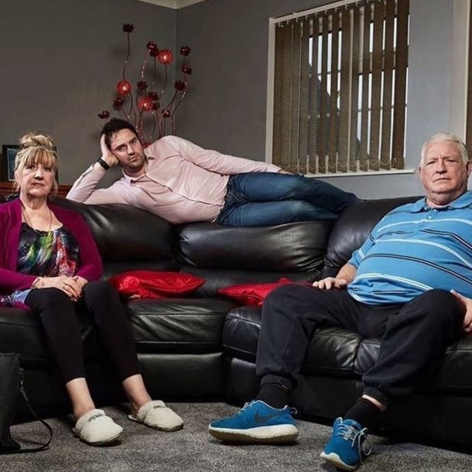 The family Linda, George and Pete, appeared on Gogglebox before George went on Celebrity Big Brother