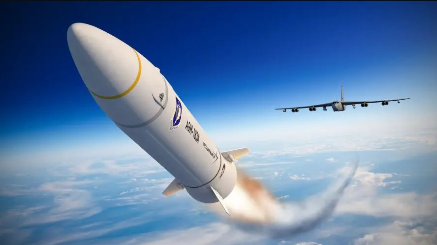The AGM-183 ARRW will be deployed by a bomber in the air