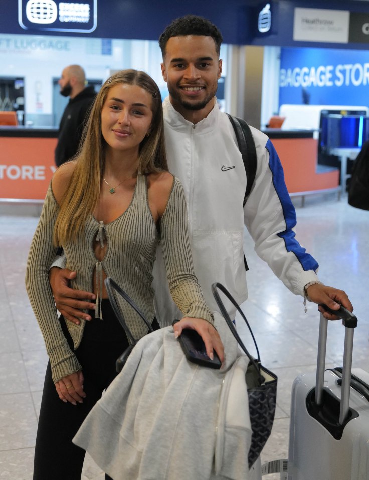 They flew back to the UK looking closer than ever
