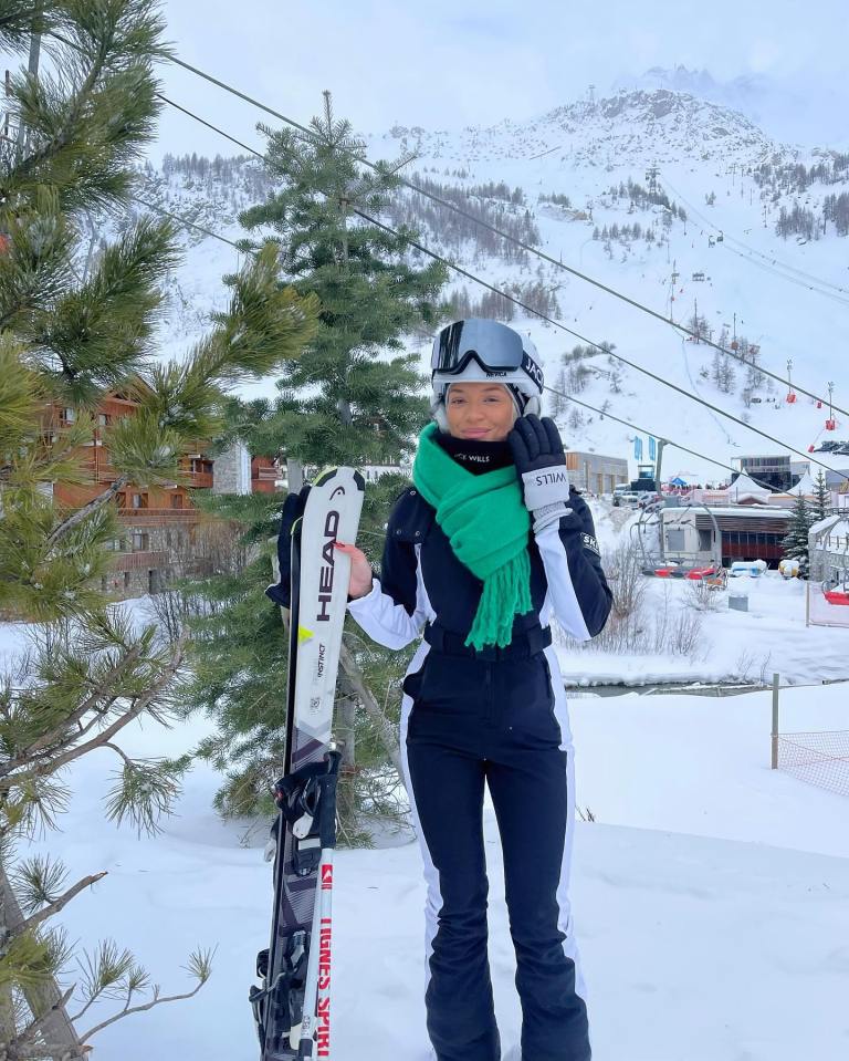 Fans spotted that Molly had attended a lavish press trip solo
