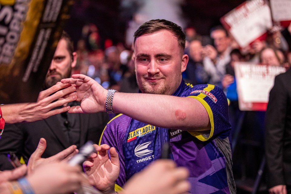 Fans shared Littler's glory in Wieze, Belgium