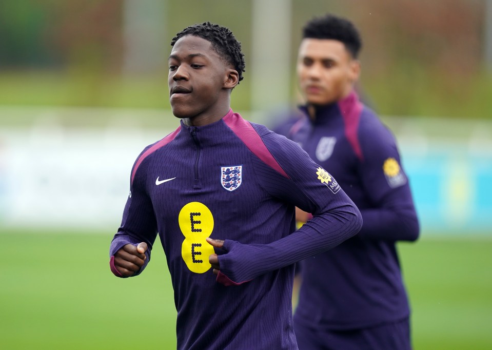 Kobbie Mainoo is hoping to earn a full England debut