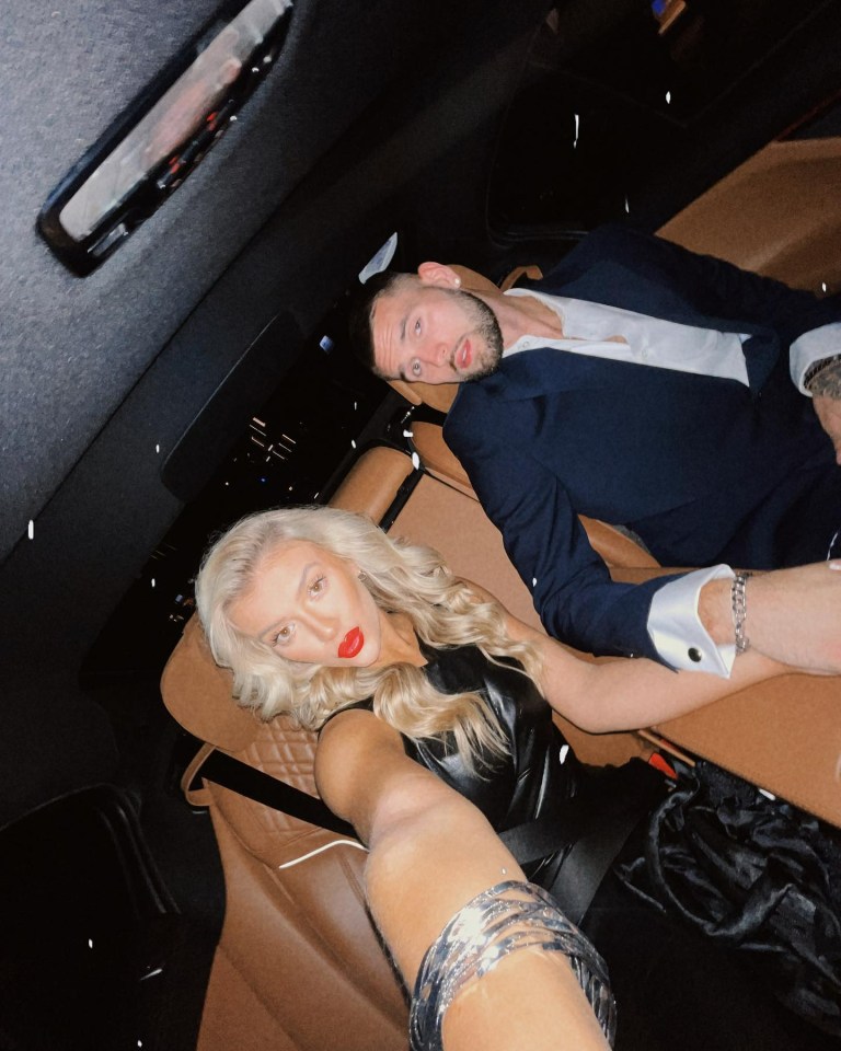 The pair also wiped a host of super-cute couples selfies from their page