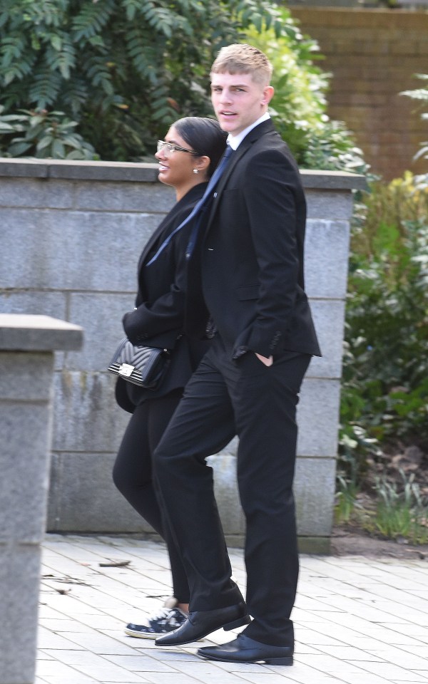 EXCLUSIVE SUN PICTURE BY CHRIS NEILL - 07930-353682 - BRANDON WILLIAMS IS A FOOTBALLER FOR MANCHESTER UNITED WHO IS ON LOAN AT IPSWICH TOWN, HE IS PICTURED LEAVING CREWE MAGISTRATES COURT AFTER BEING CHARGED WITH VARIOUS DRIVING OFFENCES ..... SEE WORDS BY RICHARD MORIATY