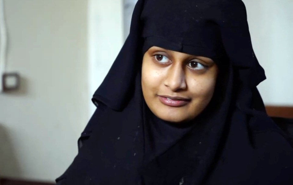 The ex-Londoner is just one of 19 UK ISIS brides and 35 children held in the Syrian camp