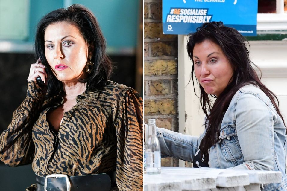 Jessie Wallace has been suspended from EastEnders numerous times for drinking