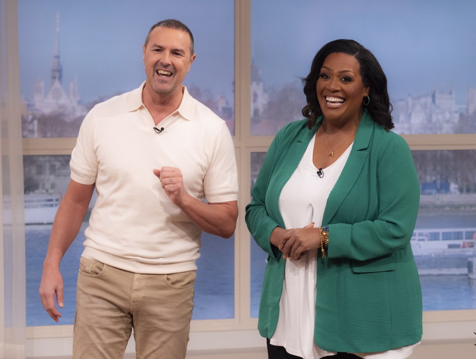 Alison Hammond presented alongside Paddy McGuinness on Friday's This Morning