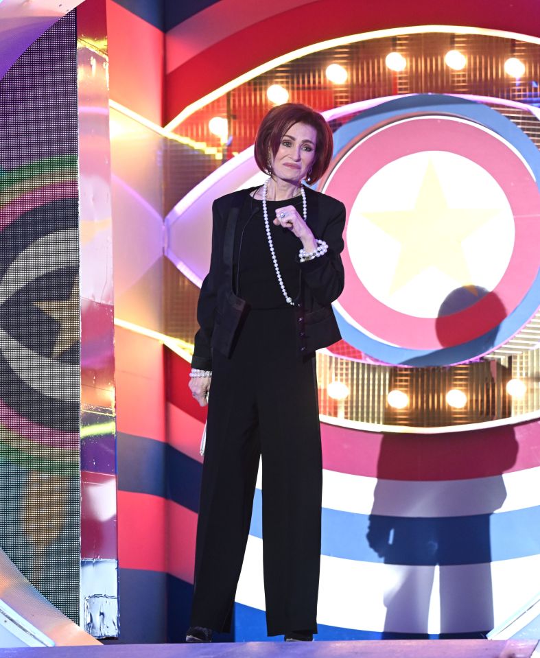 Sharon Osbourne left Celebrity Big Brother last night after her guest stint in thehouse ended