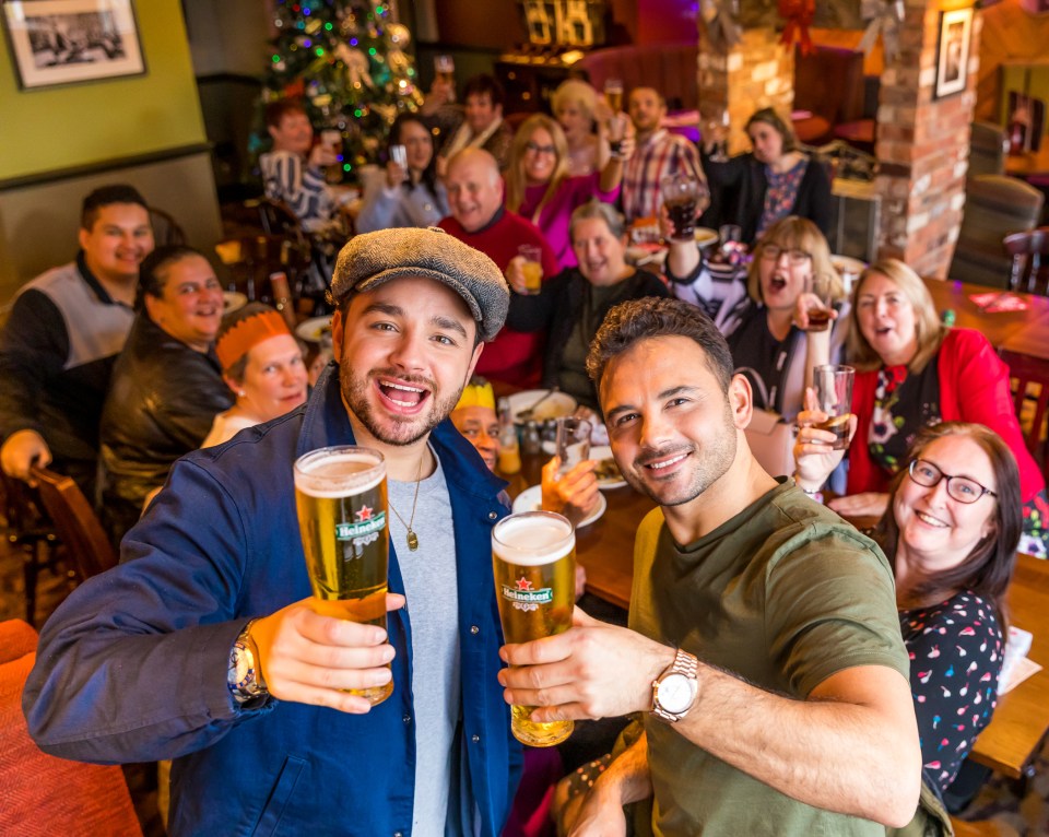 Adam and Ryan team up with brewers Heineken for a campaign
