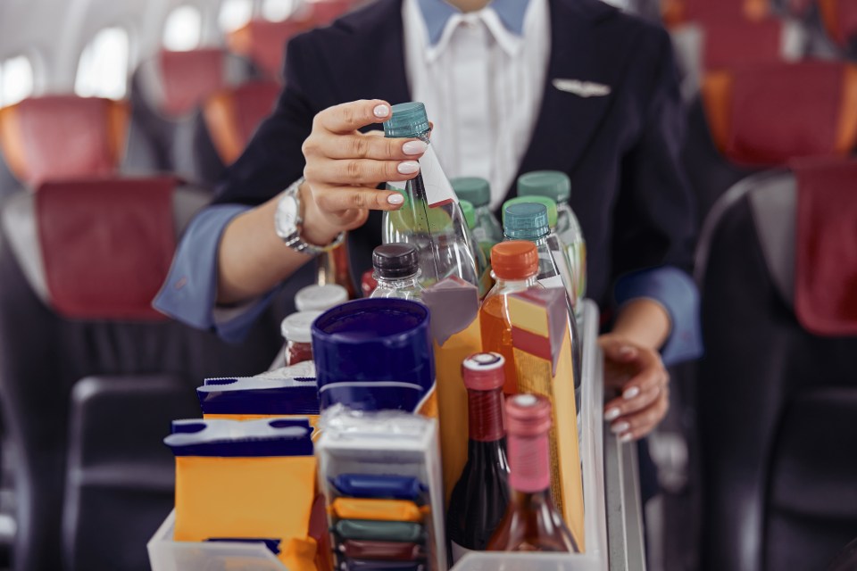 The food service could have run out by the time it reaches the middle passengers