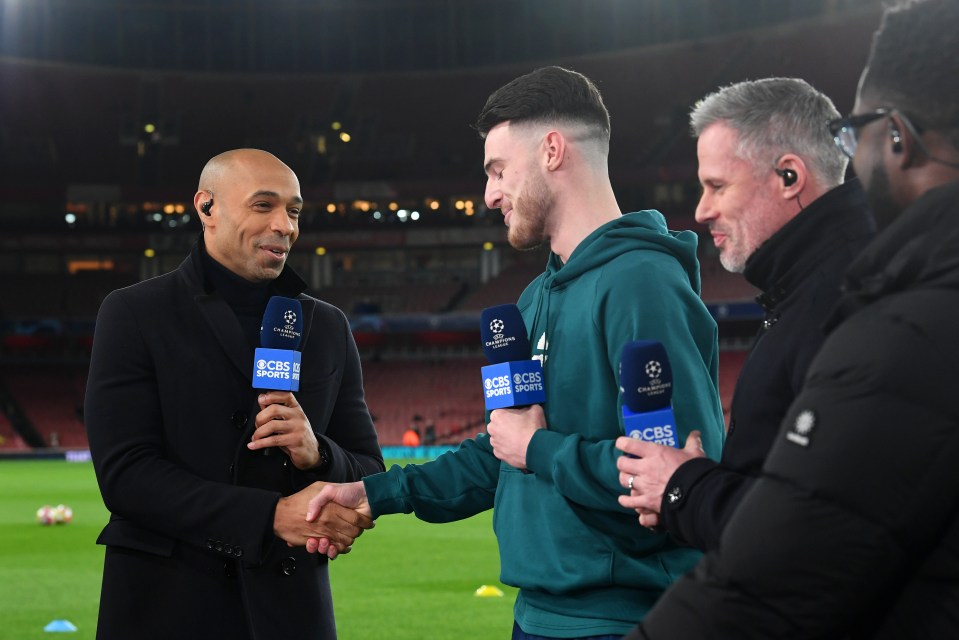Rice's trim looked very fresh on the side of the Emirates pitch