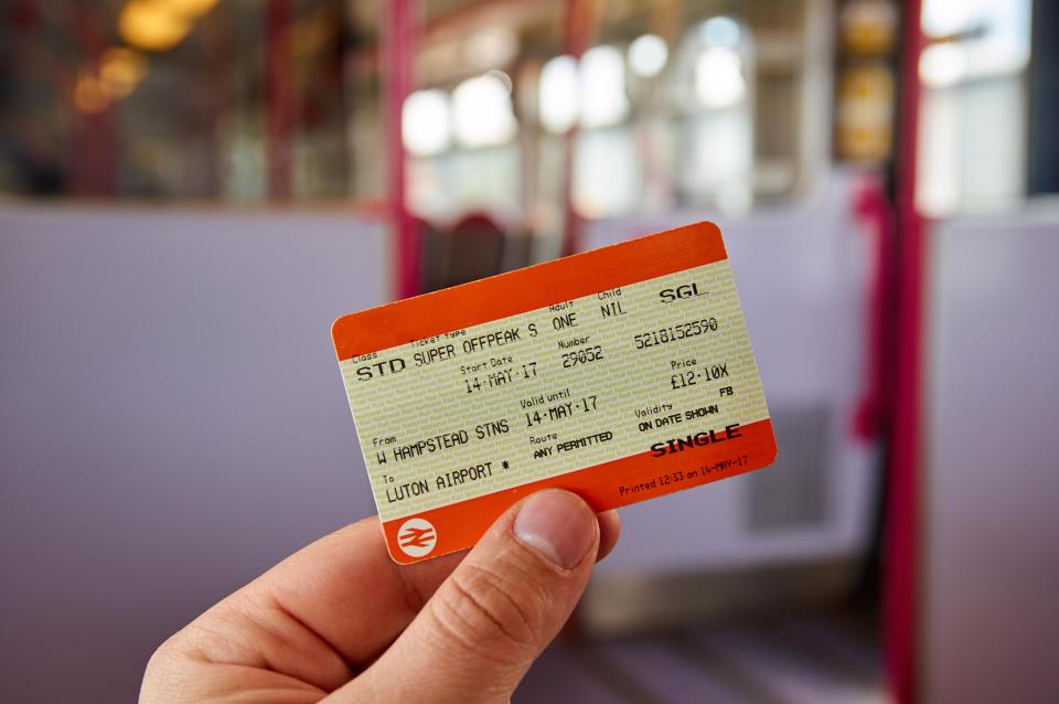 Train fares will increase by 4.9 per cent today