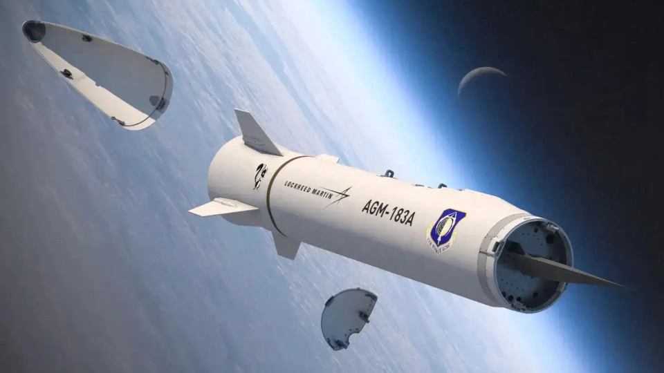 The ARRW is made up of a large rocket booster with an unpowered hypersonic boost-glide vehicle on top