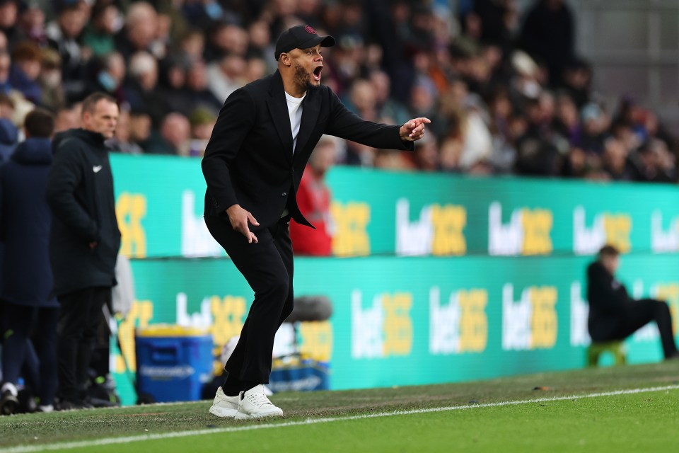 Vincent Kompany's side boosted their survival hopes with victory at Turf Moor