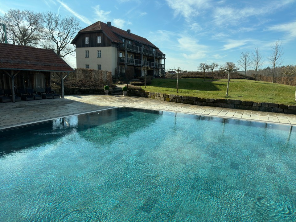 The outdoor pool should be dazzling when Euro 2024 starts