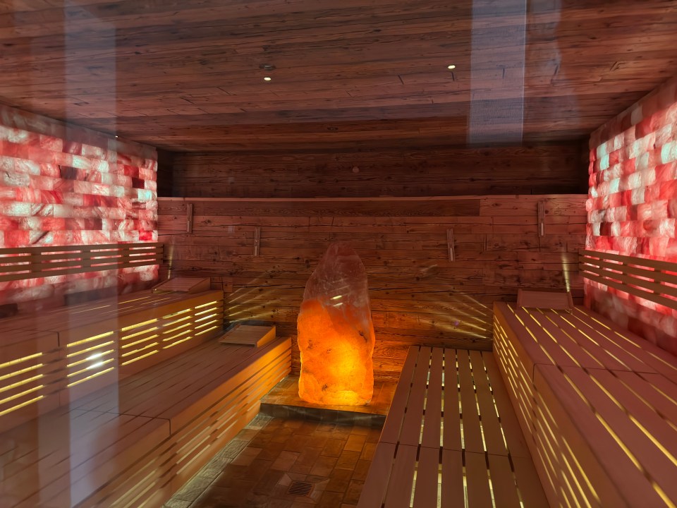 A luxuriant sauna will be among the facilities on hand