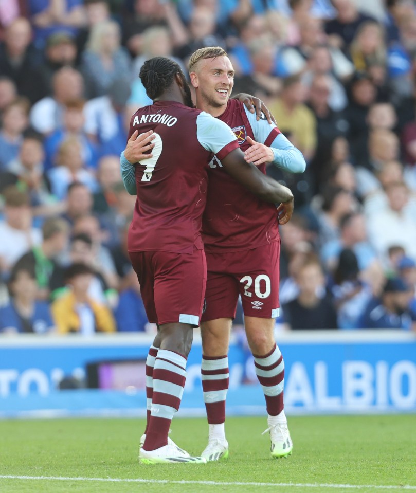 Michail Antonio and Jarrod Bowen made the WEst Ham chief think about Rick Astley