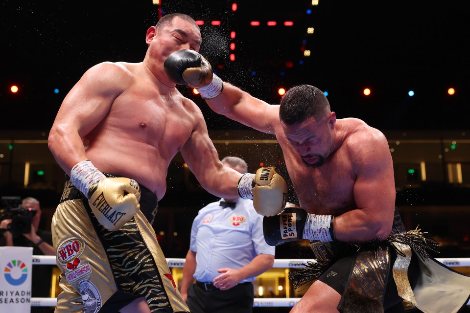 Joseph Parker got the nod over Zhilei Zhang
