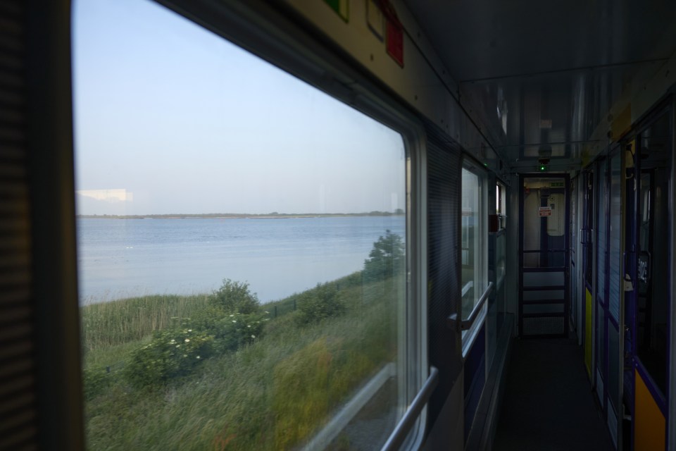 The views out of the window are what make train travel so appealing