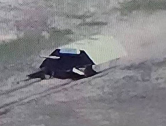 The odd turtle-shaped metal shell used to protect Putin's tanks