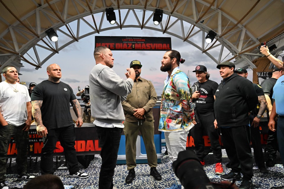 Diaz and Masvidal rematch in boxing after their 2019 UFC fight