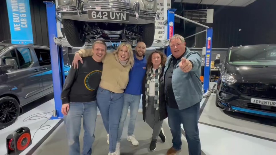 GARAGE SALE 'I'm working with the A-Team', Wheeler Dealers host Mike Brewer gives update on 'new products' to transform your car, , http://twitter.com/MrsMBrewer/status/1775965752094261450