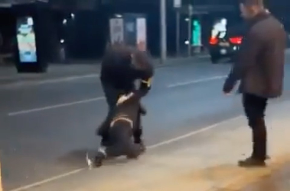 The incident happened outside The Empire in Middlesbrough