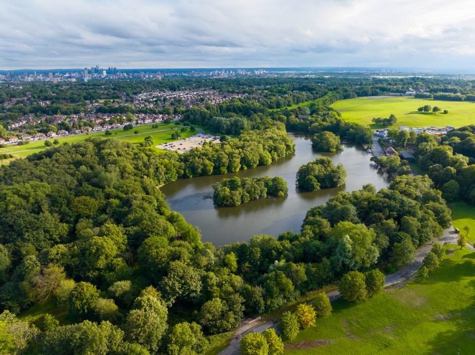 Brooke enjoys taking her kids to Heaton Park to burn off some energy