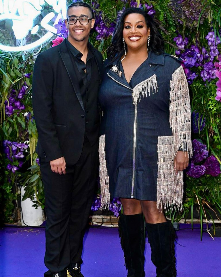 Alison with her son Aidan