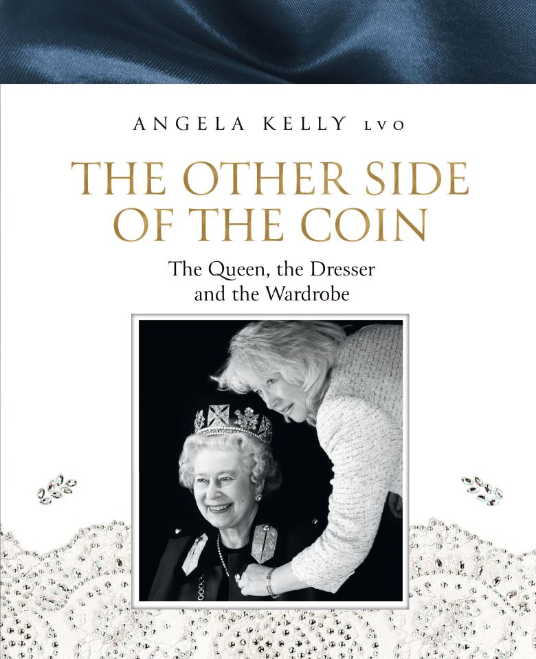 Angela was given permission to release a book about her role as a royal dresser