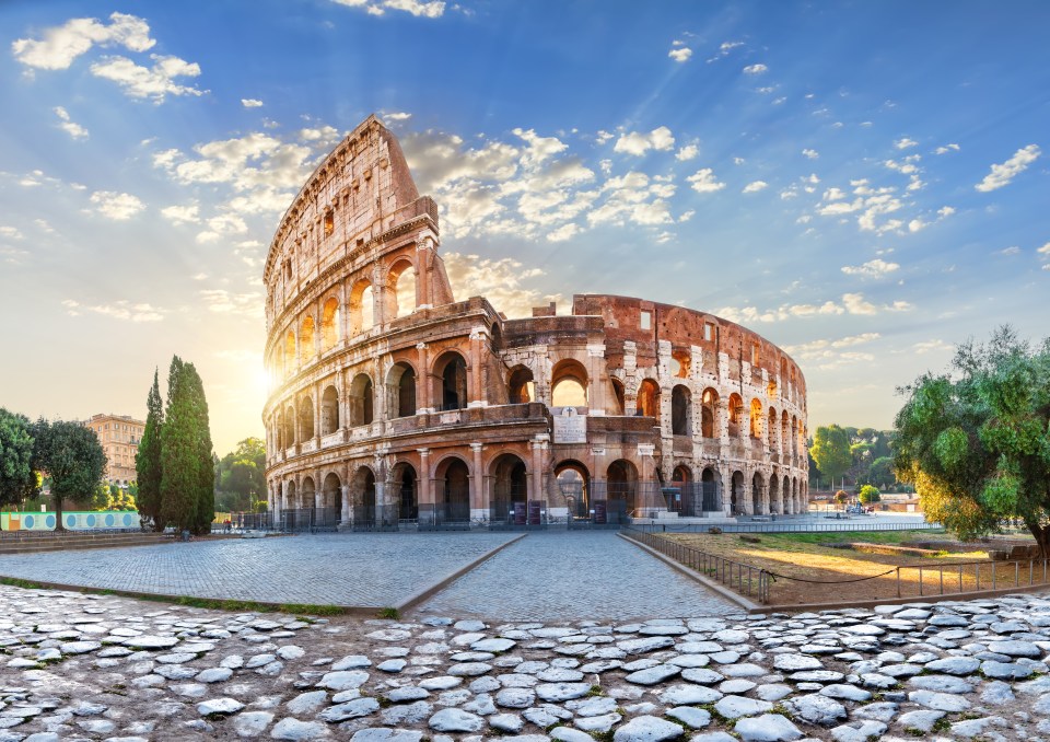 The Colosseum is an "iconic representation" of ancient Rome's architecture