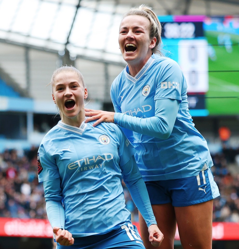 Park and Lauren Hemp are among six Man City aces in Sarina Wiegman''s 23-player squad
