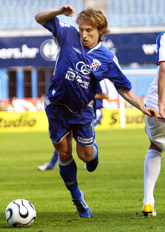 He won three league titles at Zagreb before he joined Tottenham