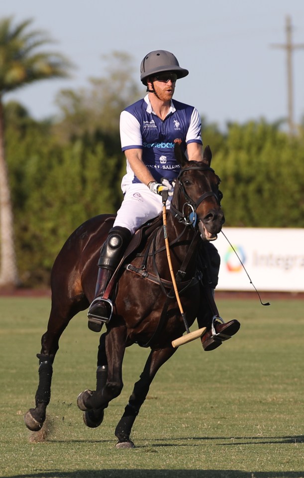 The Duke of Sussex saddled up to raise money for his charity