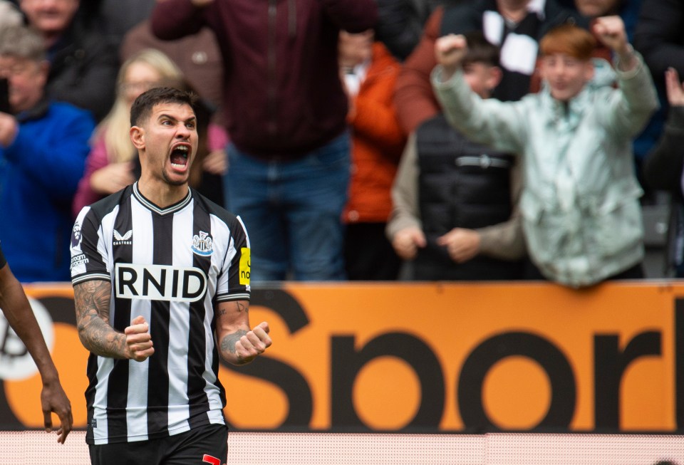 Bruno Guimaraes is a target for Arsenal this summer
