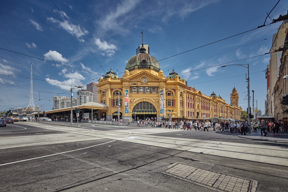 Flinders Street Station is 170-years-old