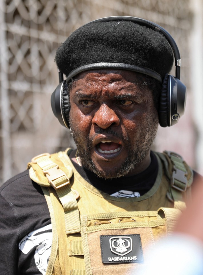 Jimmy 'Barbecue' Chérizier sent out a chilling threat to the residents of Port-au-Prince as he warned the capital to 'brace itself'