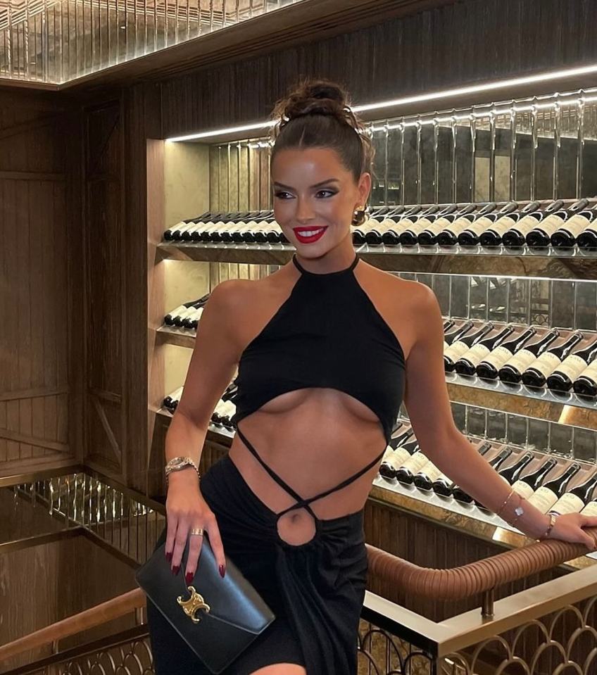 The reality star recently jetted to Dubai