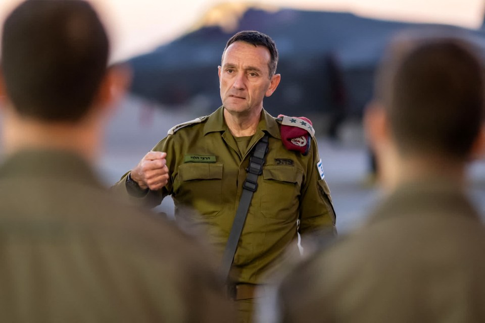 Israeli army General Herzi Halevi - who officials also fear could be named