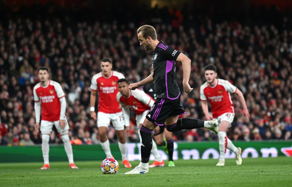 Tottenham will also pay the penalty if former striker Harry Kane and Bayern Munich knock Arsenal out of the Champions League