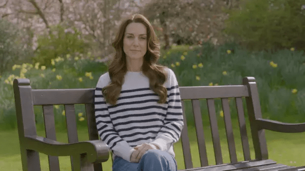 Kate shared her cancer shock in a video message last month