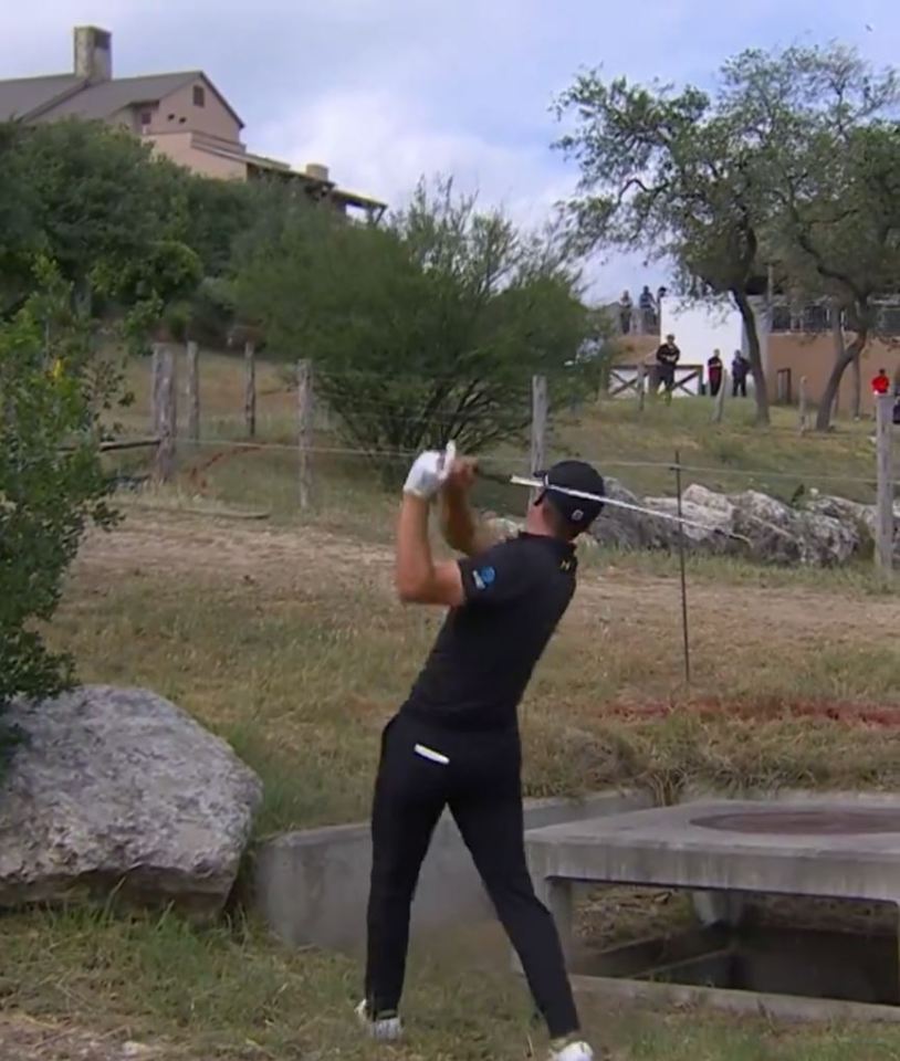 His spot amazingly went towards the clubhouse