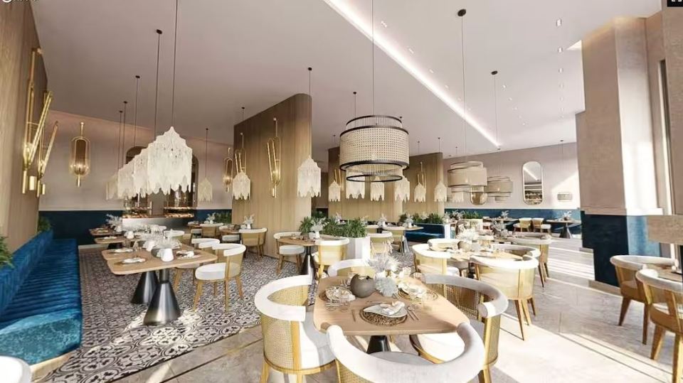 There are 13 restaurants at the hotel