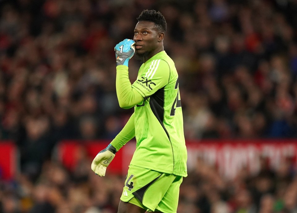 Andre Onana made a horror mistake to put his side 1-0 behind
