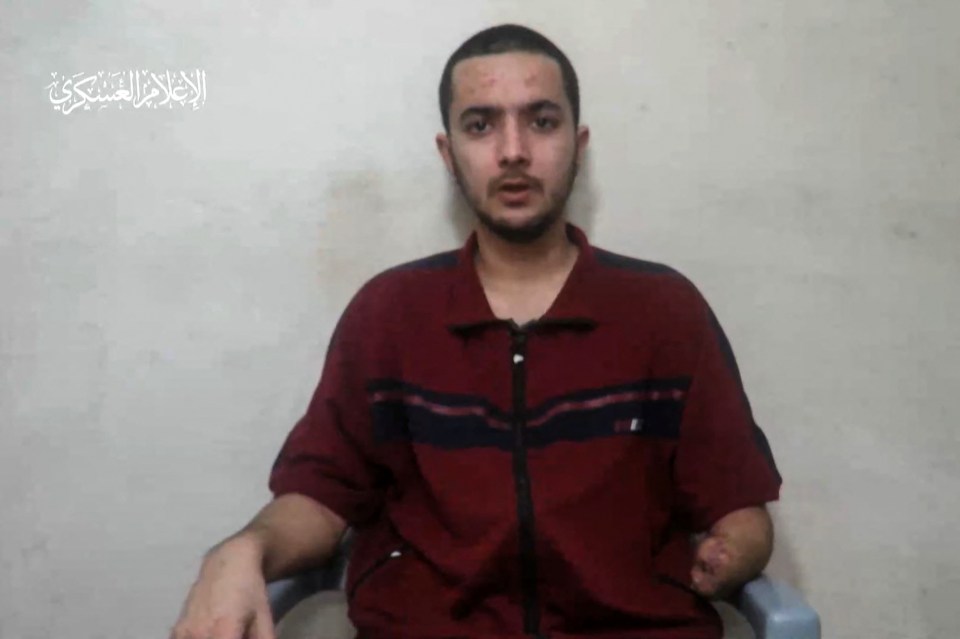 US-Israeli hostage Hersh Goldberg-Polin appeared in a Hamas propaganda video this week without his hand